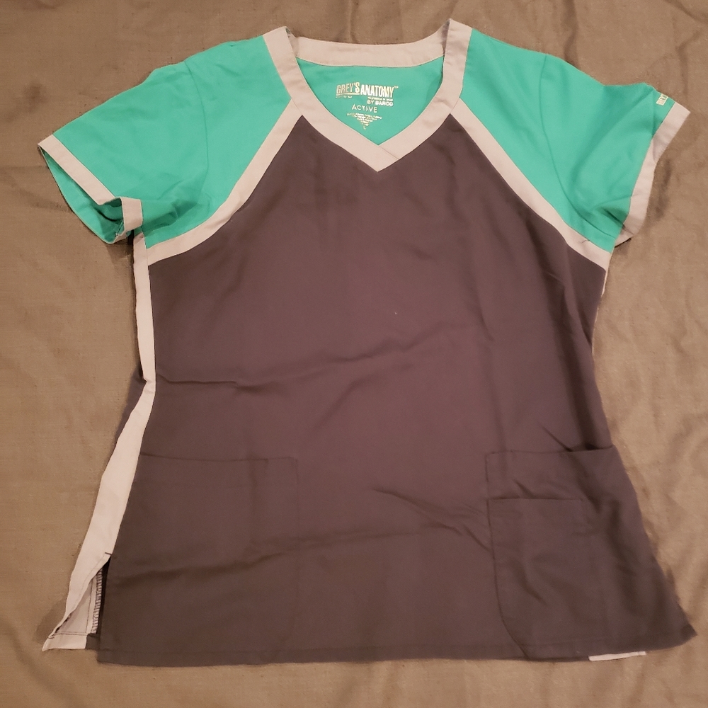 Scrub top greys anatomy size Large